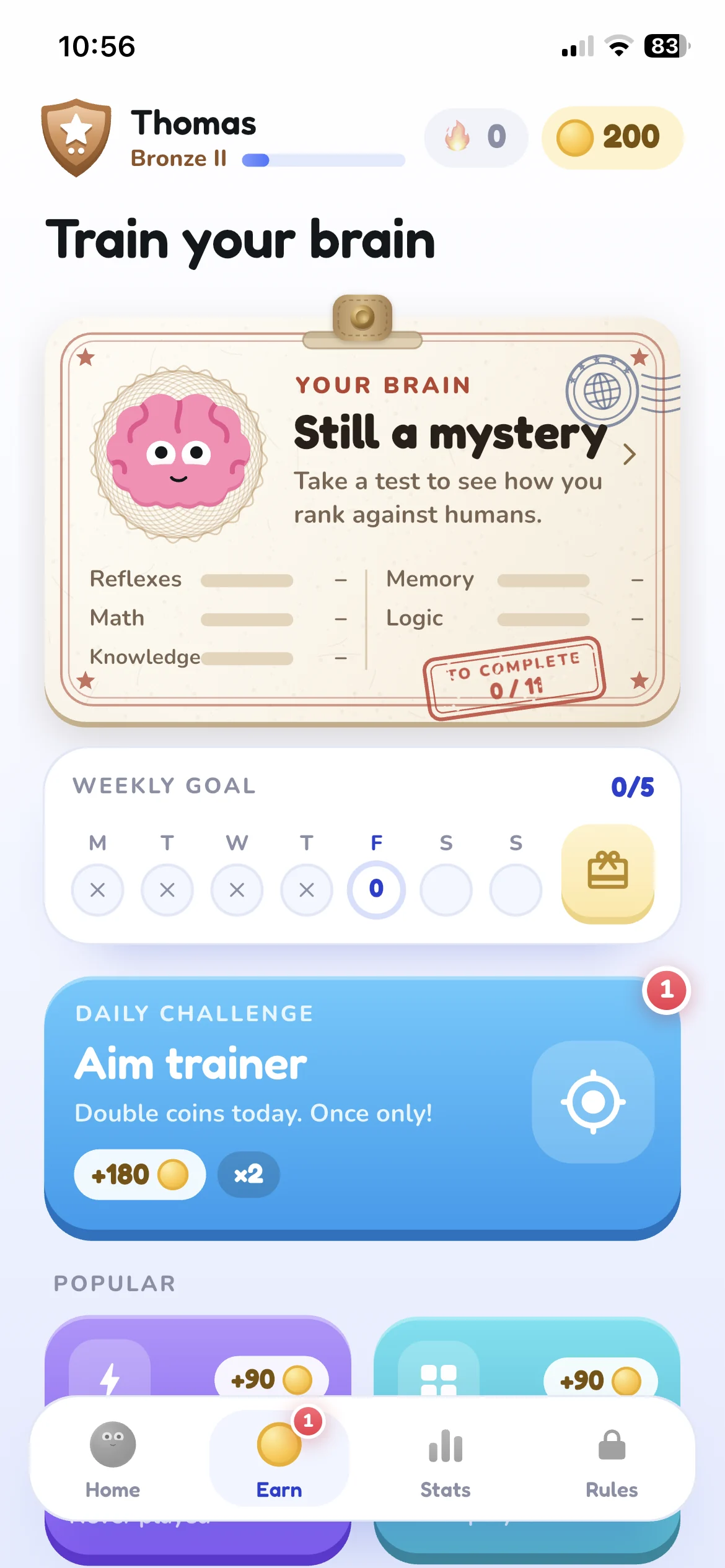 Train your brain